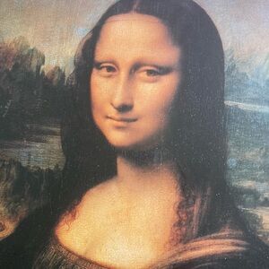 Classic Art Print Poster - Mona Lisa by Leonardo. Made in Italy 🇮🇹